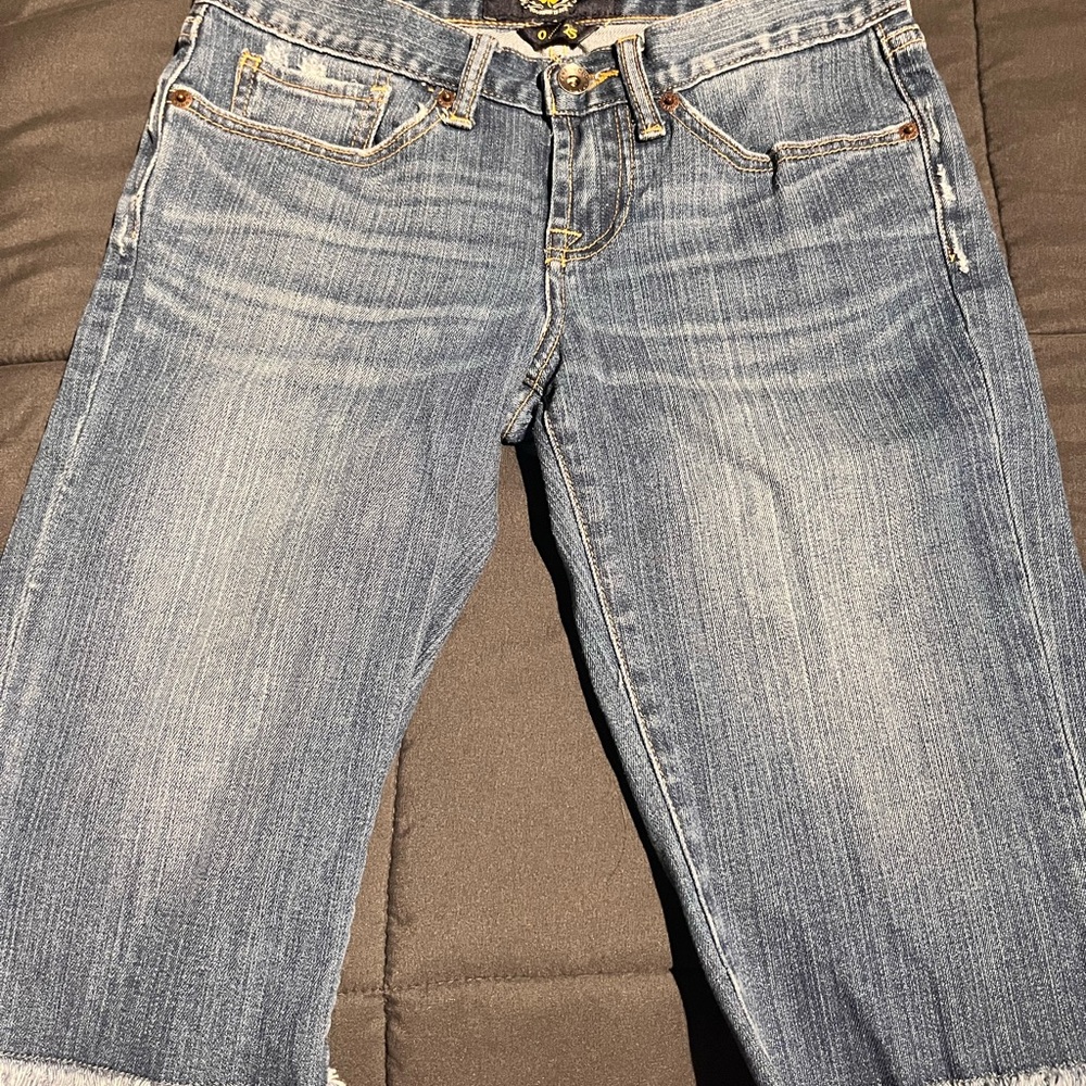 Lucky Brand Light Blue Cropped Jeans